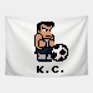 8-Bit Soccer - Kansas City Tapestry