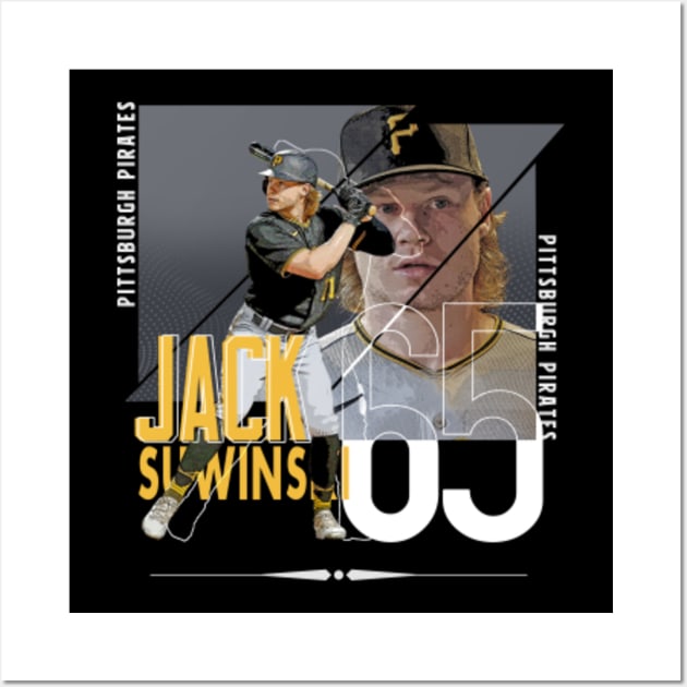 Jack Suwinski Baseball Paper Poster Pirates - Jack Suwinski - Long Sleeve T- Shirt