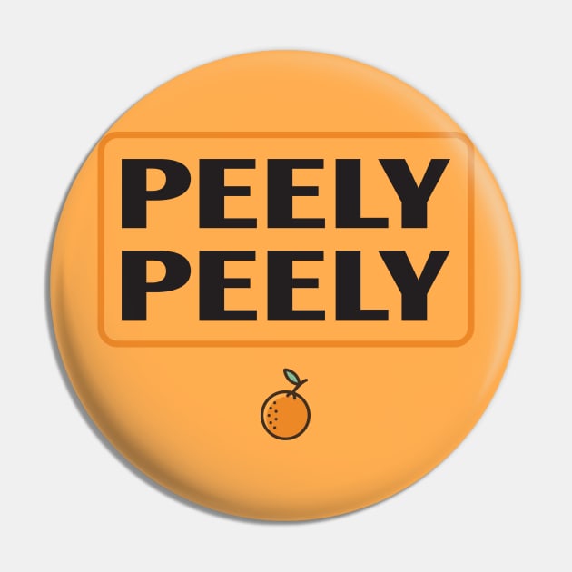 PEELY PEELY! - BUD LIGHT ORANGE Pin by PHL-BKLYN