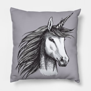 Realistic Unicorn Pillow