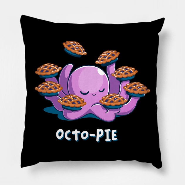 OCTO-PIE Pillow by CloudyStars