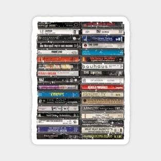 DarkWave 80's & 90's Cassete Tapes Magnet