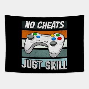 Controller Gaming Gamer Skill No Cheats Tapestry