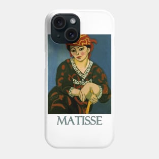 The Red Madras by Henri Matisse Phone Case