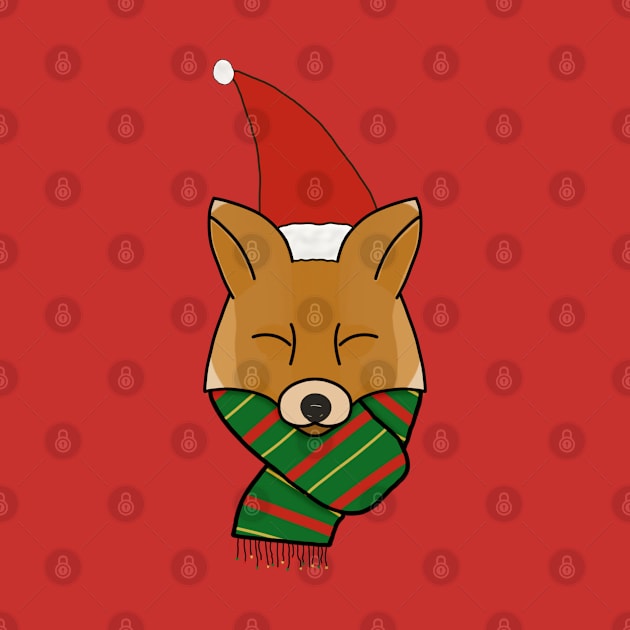 Merry Christmas, Fox! by Lunar Scrolls Design