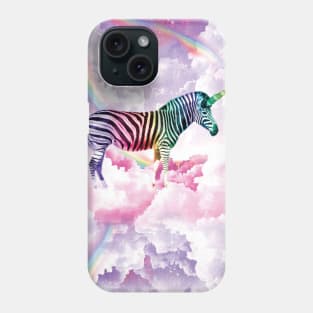 Rainbow Zebra Unicorn Phone Case