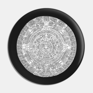 Mayan Calendar Pin