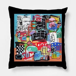 Just Go For It Popart Pillow