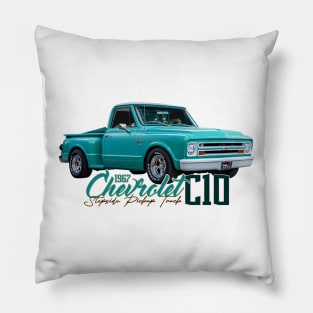 1967 Chevrolet C10 Stepside Pickup Truck Pillow