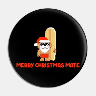 Merry Christmas Mate Pin