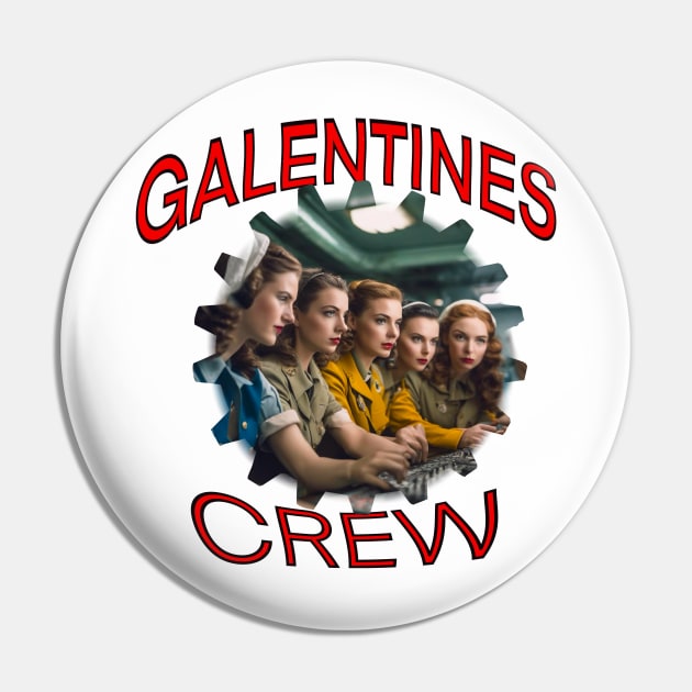 Galentines crew girls on ship Pin by sailorsam1805