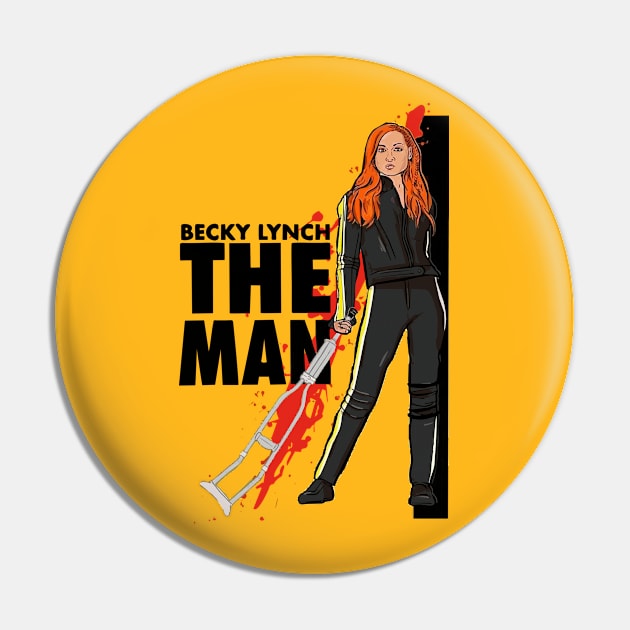 Becky Lynch Pulse Pin by jojoerashop