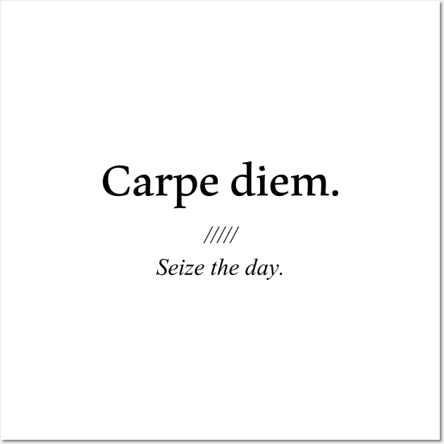 Carpe Diem Definition Print