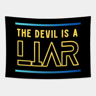 The Devil Is A Liar Tapestry