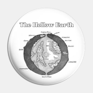 The Hollow Earth Map Pin