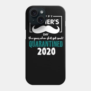 fathers day quarantine Phone Case