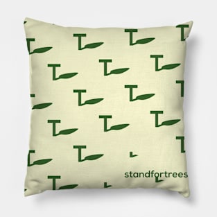 stand for trees Pillow