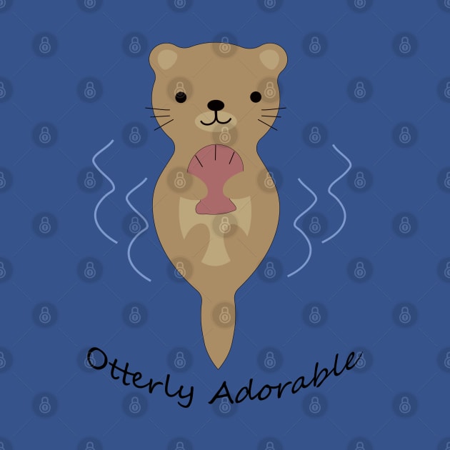 Otterly Adorable Otter by Hedgie Designs