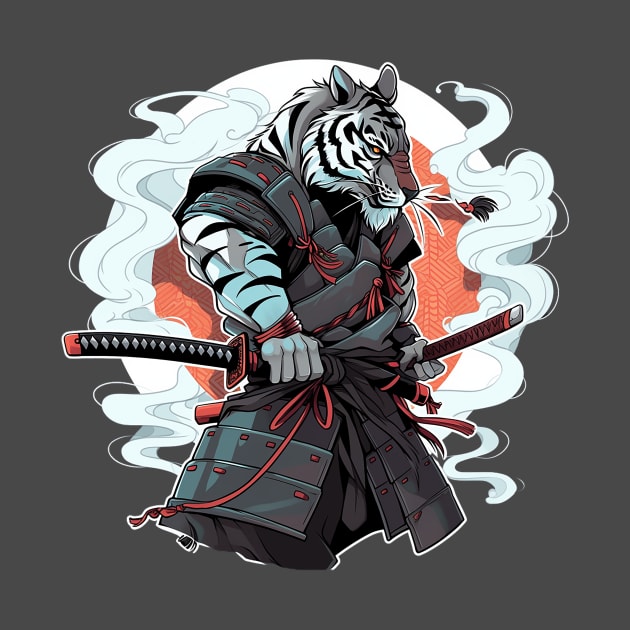 samurai tiger by fancy ghost