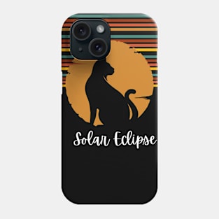 Cat Solar Eclipse Phone Case