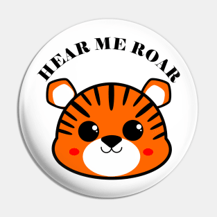 Kawaii Tiger Pin