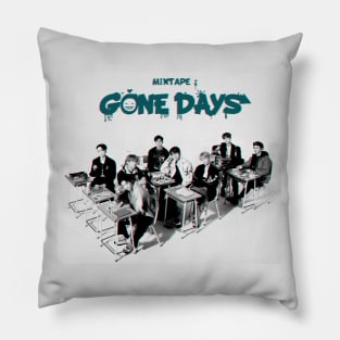 SKZ Gone Days black and white Pillow