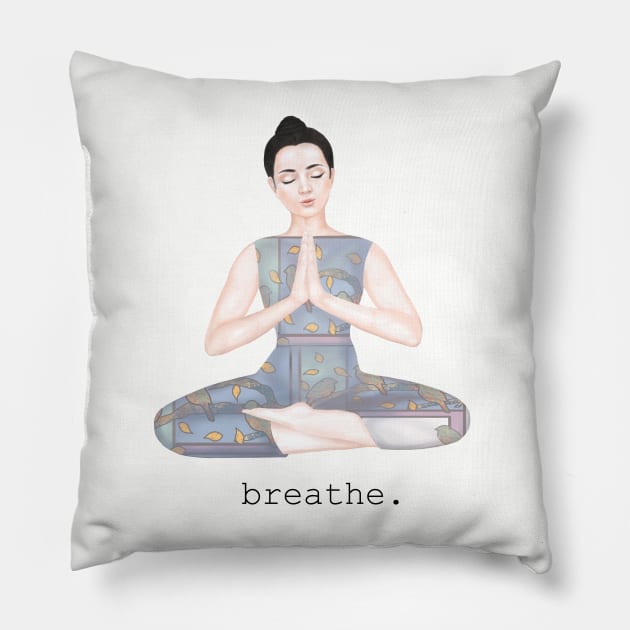 breathe. Pillow by Breathe Serene 