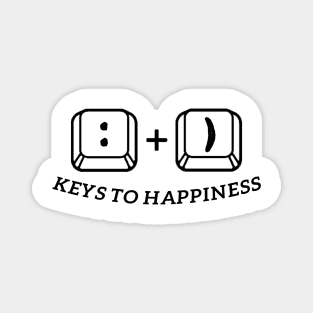 KEYS TO HAPPINESS Magnet