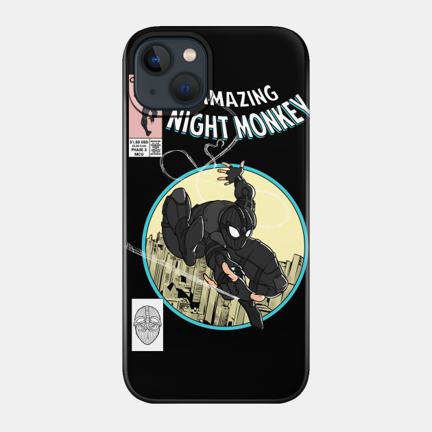 Amazing Night Monkey - Spider Man - Phone Case