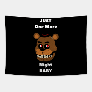 five nights at freddys - Just one more Night Tapestry