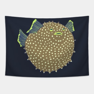 Fugu Fish Tapestry