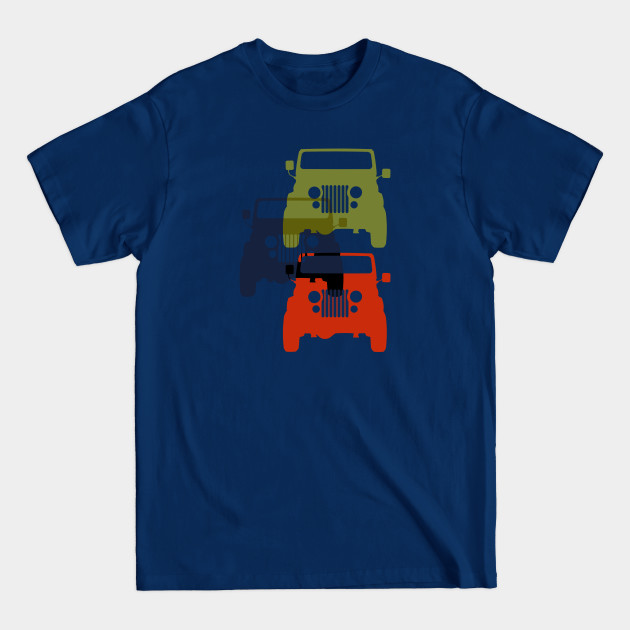 Discover Classic Jeep CJ Grills - Jeep Cj - T-Shirt