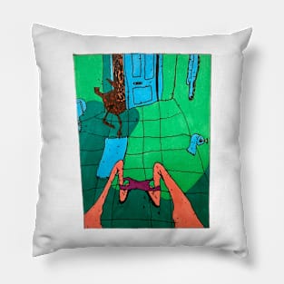 Uninvited guest Pillow