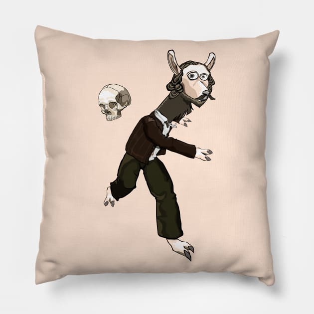 Drama Llama Pillow by TGprophetdesigns