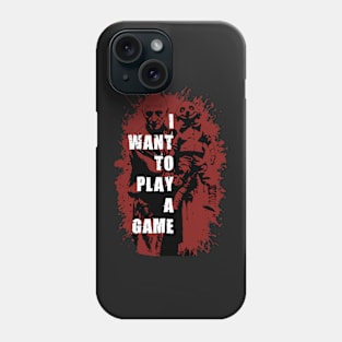 SAW X Tobin Bell as John Kramer movie graphic design poster Phone Case