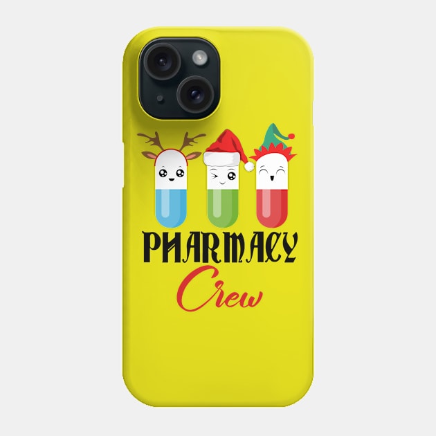 Pharmacy crew Phone Case by designathome