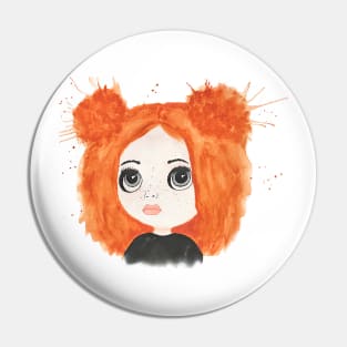 Orange Blythe Pin