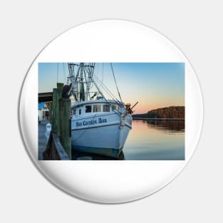 Boat in a Intracoastal Waterway Pin