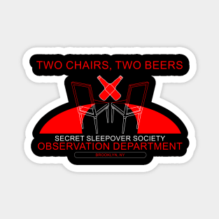 Two Chairs, Two Beers Magnet