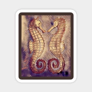 Seahorses in the Abstract Sea Magnet