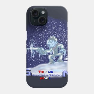 Texas Snowmaggedon- Cowboy Phone Case