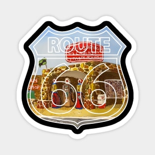 Route 66 - Cool Springs gas station in Arizona- WelshDesigns Magnet