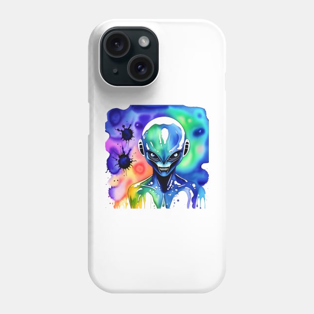 the aliens have arrived 1 Phone Case by omfardo
