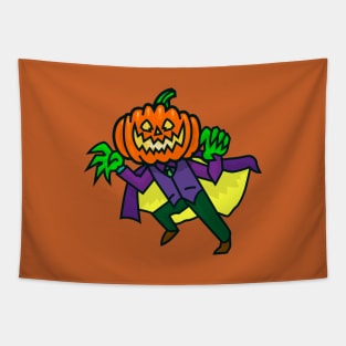 Jack O'Lantern in a Cape Tapestry