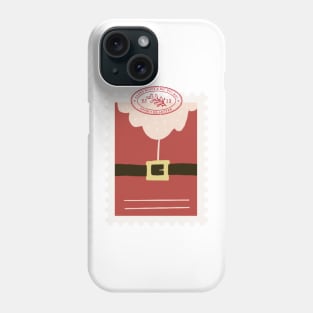 Vintage Stamp: Approved Santa Suit Phone Case