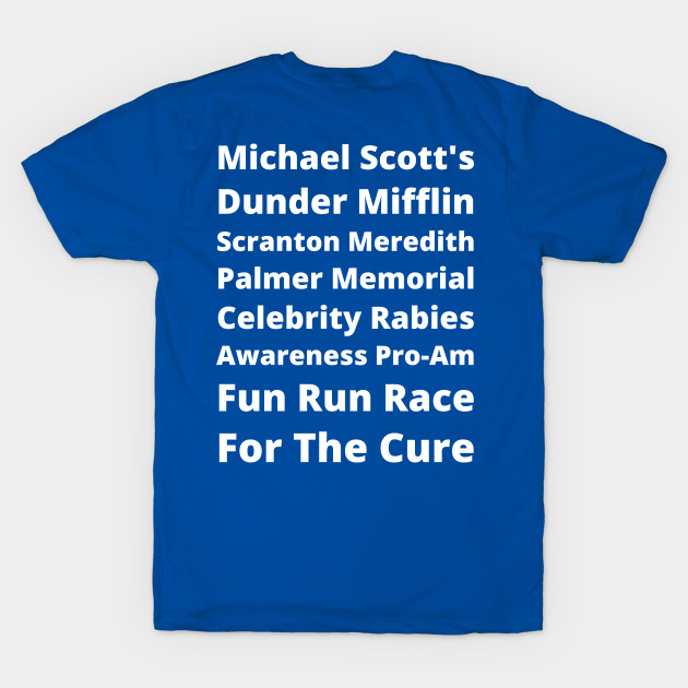 Best michael scott rabies run shirt Factory Sale