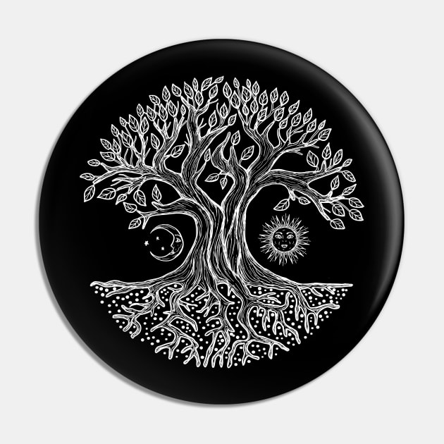 Tree of Life - Yggdrasil Pin by Nartissima