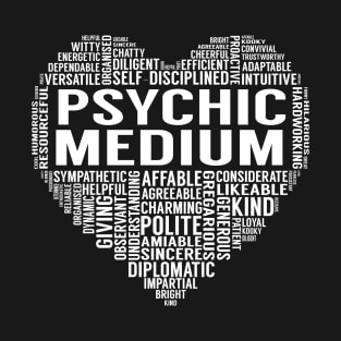 Psychic Medium Heart T-Shirt