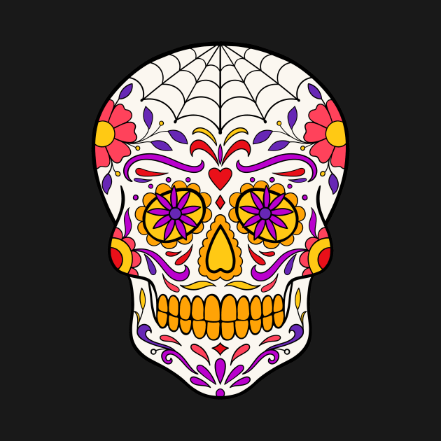 Sugar Skull Art by InshynaArt