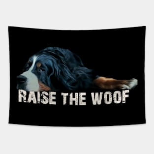 bernese mountain dog Tapestry